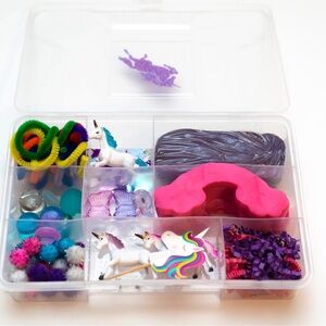 Unicorn play doh Sensory Kit